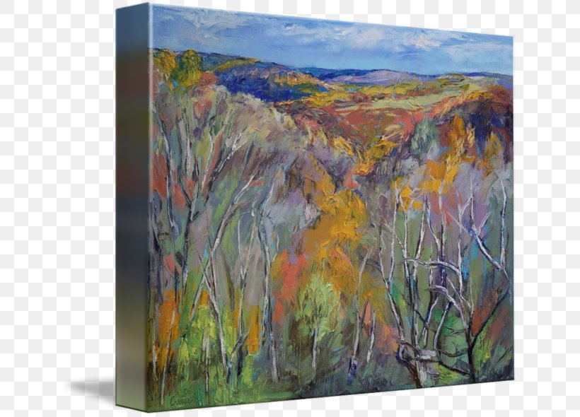 Painting Canvas Print Art Printing, PNG, 650x590px, Painting, Acrylic Paint, Appalachian Mountains, Appalachian Trail, Art Download Free