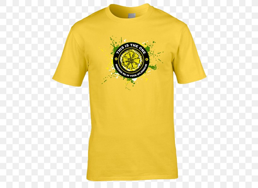 T-shirt Villarreal CF Clothing Jersey, PNG, 600x600px, Tshirt, Active Shirt, Brand, Clothing, Gildan Activewear Download Free