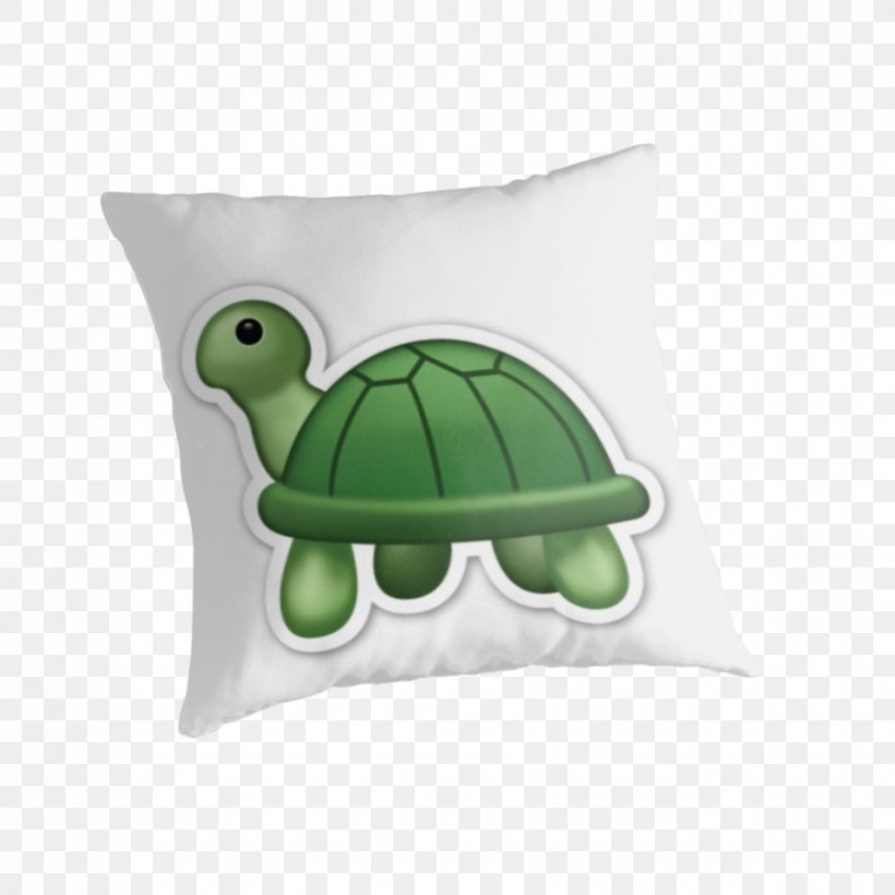 Throw Pillows Cushion Turtle Couch, PNG, 875x875px, Pillow, Bed, Couch, Cushion, Emoji Download Free