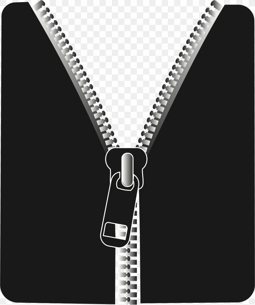 Zipper Clip Art Free Content Openclipart, PNG, 1988x2381px, Zipper, Black And White, Coat, Drawing, Public Domain Download Free