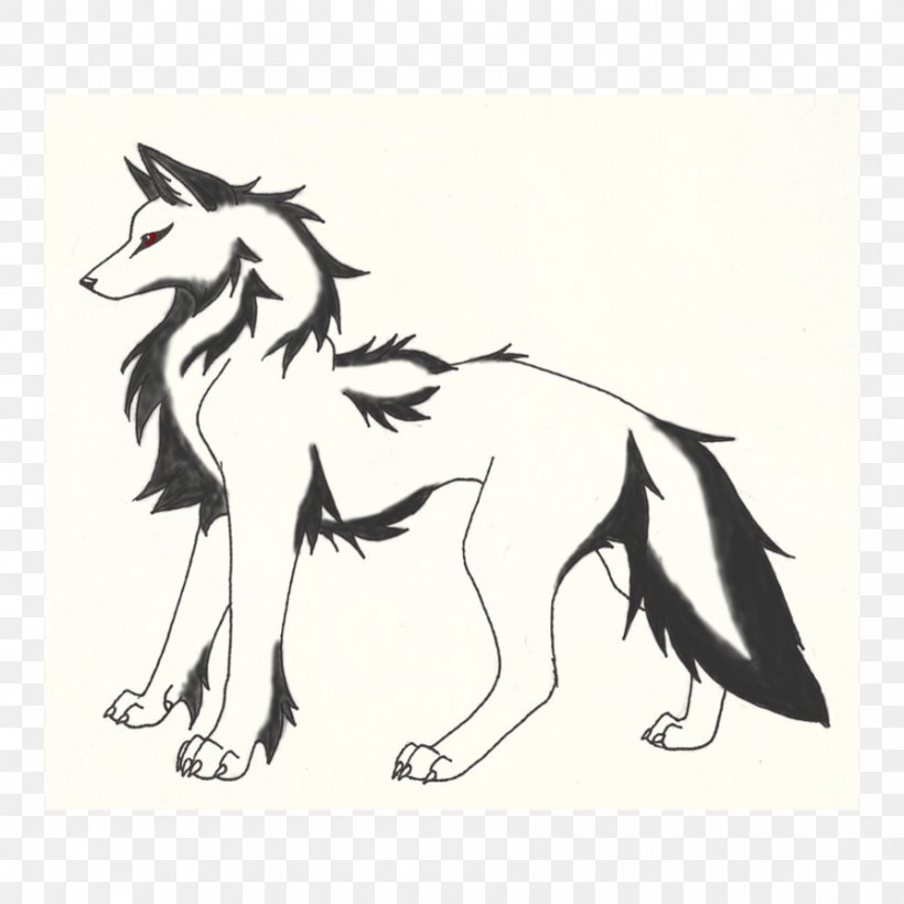 Gray Wolf Line Art Drawing Digital Art Sketch, PNG, 894x894px, Gray Wolf, Art, Artwork, Black And White, Carnivoran Download Free