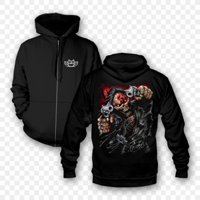 T-shirt Five Finger Death Punch Hoodie And Justice For None Lamb Of God, PNG, 1000x1000px, Watercolor, Cartoon, Flower, Frame, Heart Download Free
