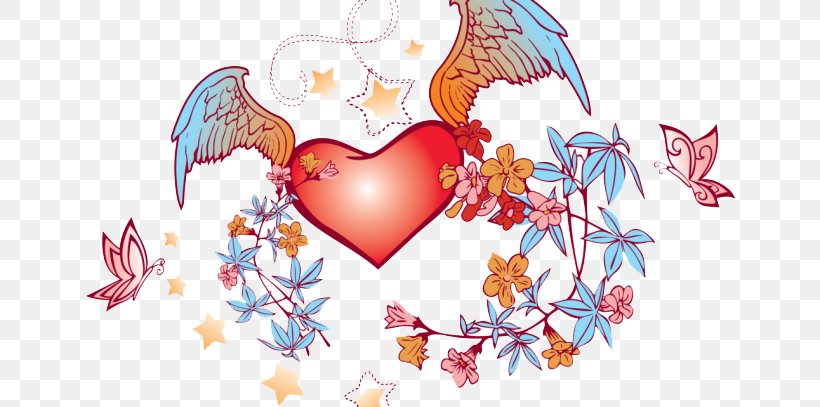 Valentines Day, PNG, 650x407px, Watercolor, Cartoon, Flower, Frame, Heart Download Free