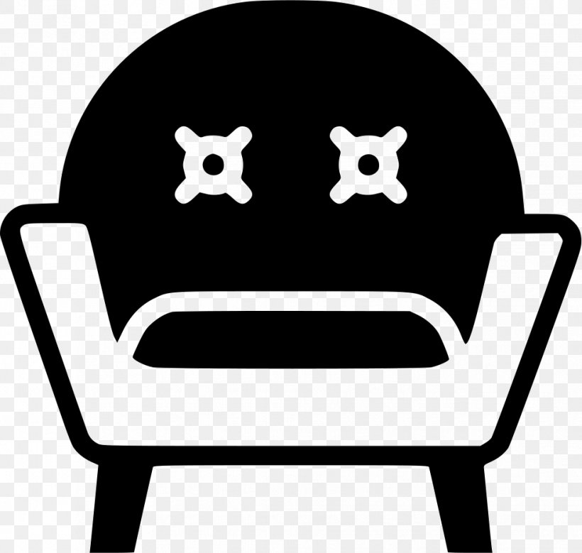 Chair White Clip Art, PNG, 981x932px, Chair, Artwork, Black, Black And White, Black M Download Free