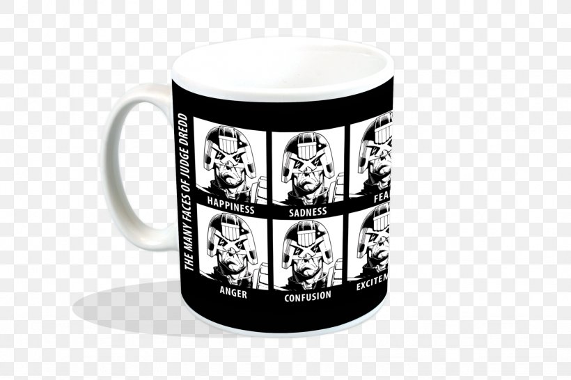 Coffee Cup Judge Dredd 2000 AD Mug, PNG, 1843x1229px, 2000 Ad, Coffee Cup, Ceramic, Cup, Drinkware Download Free