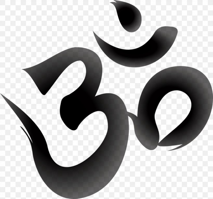 Ganesha Om Hinduism Symbol Meaning, PNG, 1024x957px, Ganesha, Black And White, Brand, Hindu Texts, Hinduism Download Free