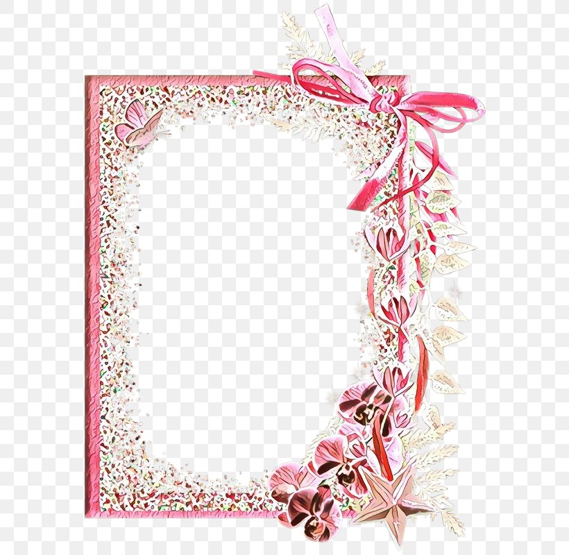 Picture Frame, PNG, 594x800px, Cartoon, Interior Design, Picture Frame, Pink Download Free