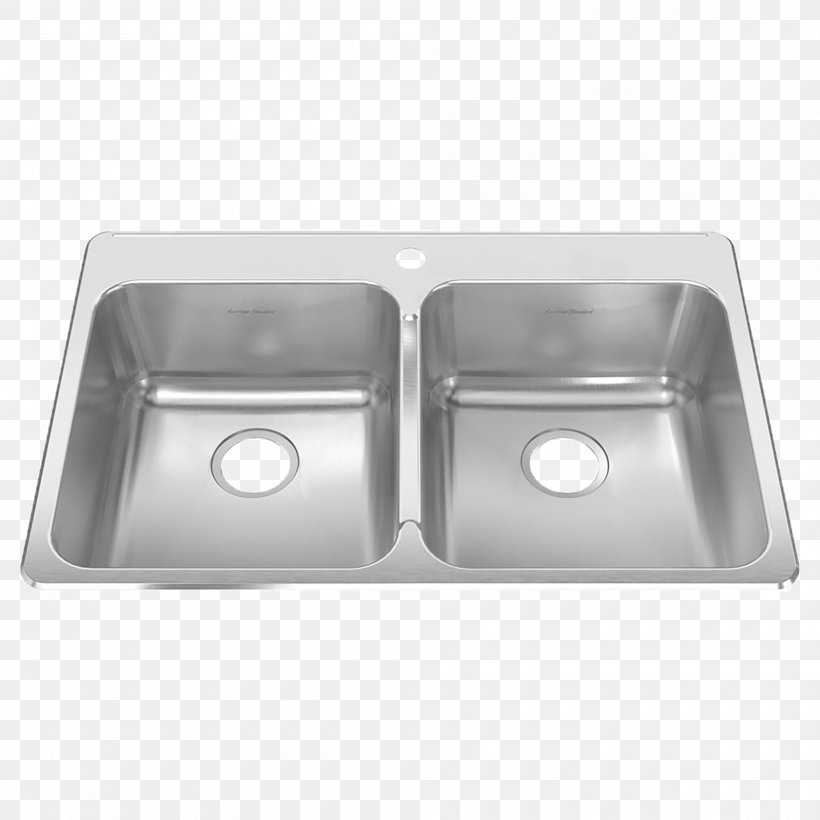 Sink American Standard Brands Stainless Steel Kitchen Bowl, PNG, 2000x2000px, Sink, American Standard Brands, Bathroom, Bathroom Sink, Bowl Download Free