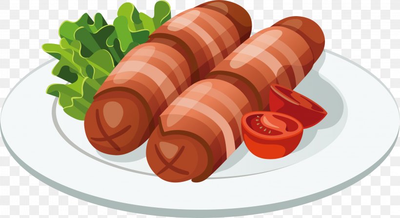 Sausage Hot Dog Hamburger Barbecue Fast Food, PNG, 3001x1634px, Sausage, Animal Source Foods, Barbecue, Bockwurst, Bologna Sausage Download Free