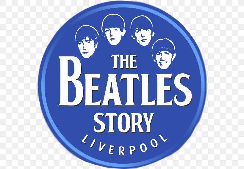 The Beatles Story Logo Exhibition Abbey Road, PNG, 569x569px, Beatles, Abbey Road, Area, Beatlemania, Blue Download Free