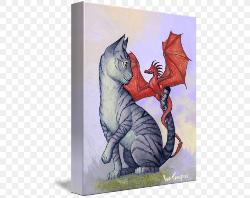 Dragon Kitten Siamese Cat Art, PNG, 480x650px, Dragon, Animal, Art, Canvas, Canvas Print Download Free