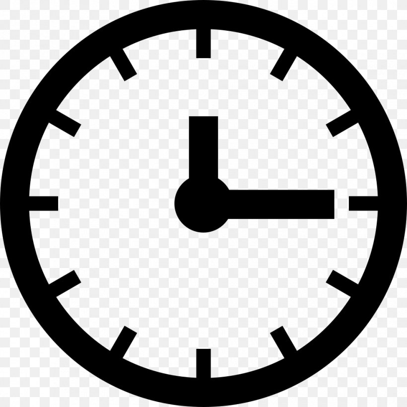 Digital Clock Hour Timer Countdown, PNG, 980x980px, Clock, Alarm Clocks, Area, Black And White, Clock Face Download Free