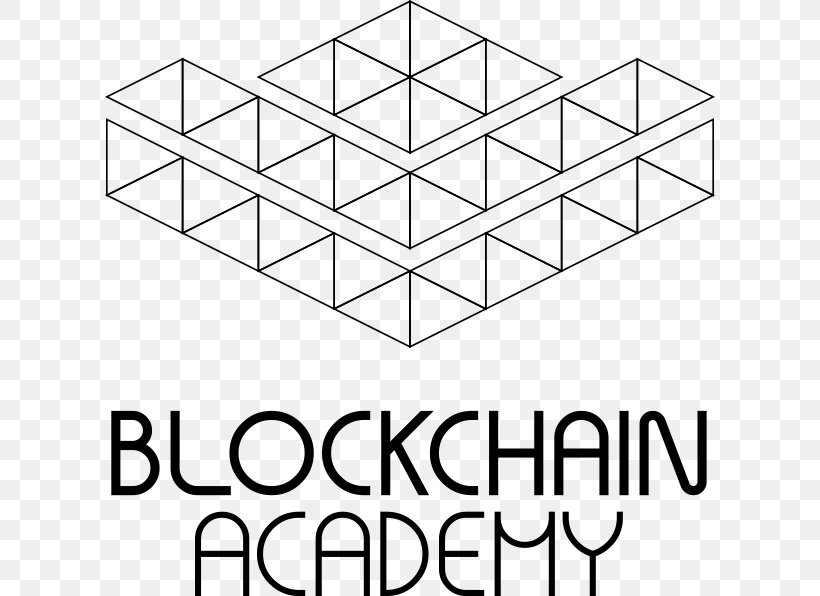 Blockchain Academy Bitcoin Cryptocurrency Hyperledger, PNG, 610x596px, Blockchain, Area, Bitcoin, Black And White, Business Download Free
