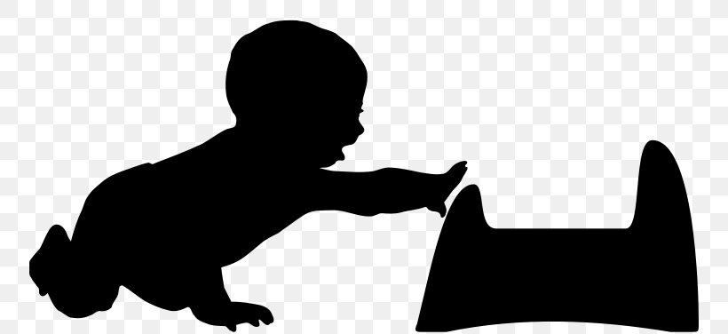 Child Infant Clip Art, PNG, 800x376px, Child, Autocad Dxf, Black, Black And White, Crawling Download Free
