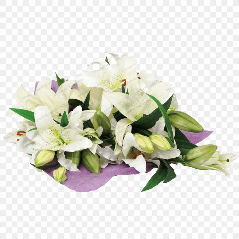 Flower Bouquet Cut Flowers Lilium, PNG, 1000x1000px, Flower, Artificial Flower, Calla Lily, Cut Flowers, Floral Design Download Free