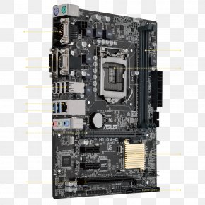 Cpu - LGA 1151 MicroATX Motherboard ASUS H110M-C/CSM PNG