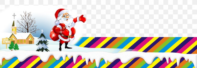 Santa Clauss Reindeer Gift Christmas, PNG, 1117x387px, Santa Claus, Advertising, Banner, Brand, Christmas Download Free