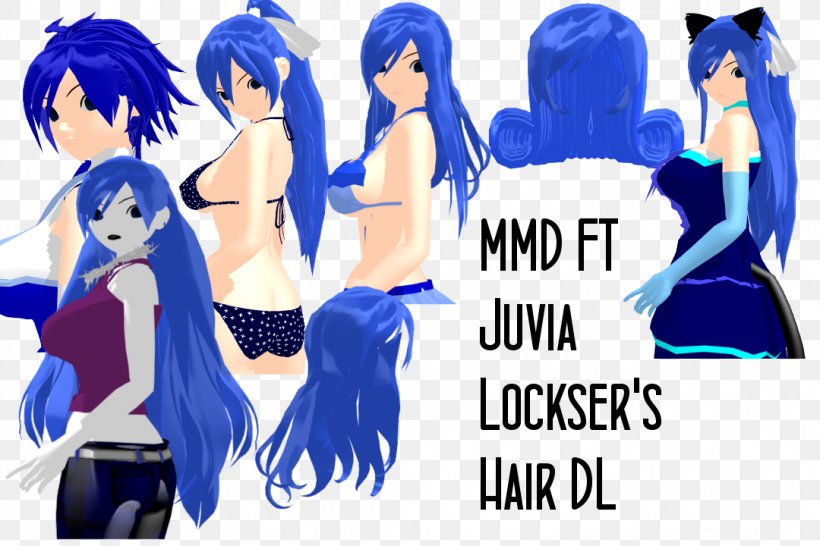 Juvia Lockser Gray Fullbuster Blue Hair Hair Coloring, PNG, 1080x720px, Watercolor, Cartoon, Flower, Frame, Heart Download Free