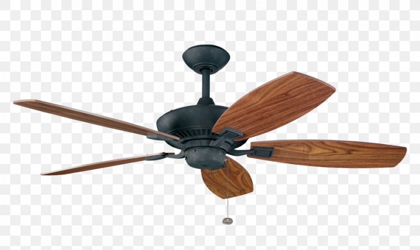 Lighting Ceiling Fans Kichler Canfield, PNG, 970x578px, Light, Blade, Brushed Metal, Ceiling, Ceiling Fan Download Free
