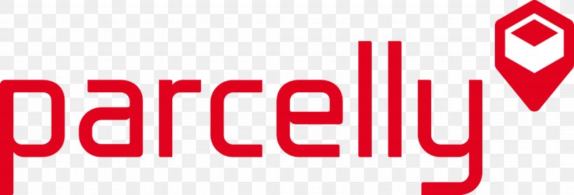 Logo Brand Parcelly Trademark Product, PNG, 4258x1450px, Logo, Area, Brand, Delivery, Red Download Free