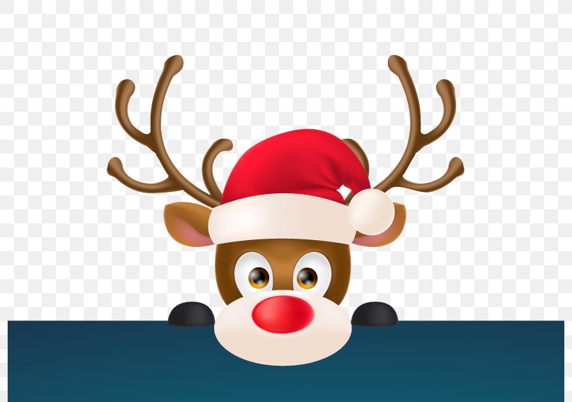Reindeer Santa Claus Christmas Clip Art, PNG, 798x576px, Reindeer, Antler, Christmas, Christmas Card, Christmas Ornament Download Free