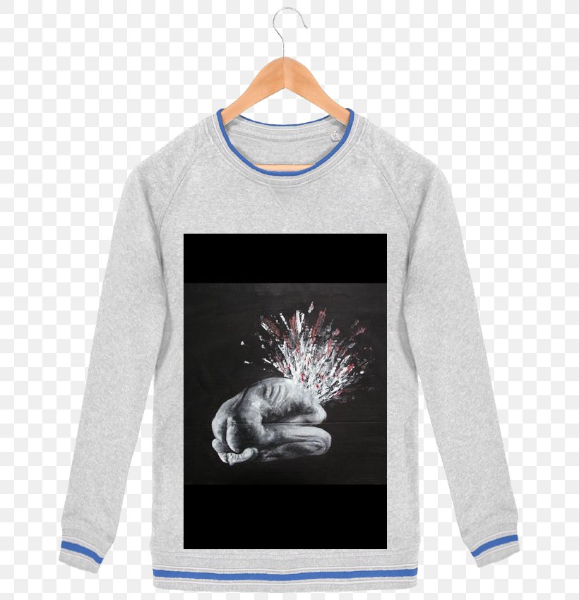 T-shirt Sleeve Bluza Sweater Collar, PNG, 690x850px, Tshirt, Blue, Bluza, Brand, Clothing Download Free