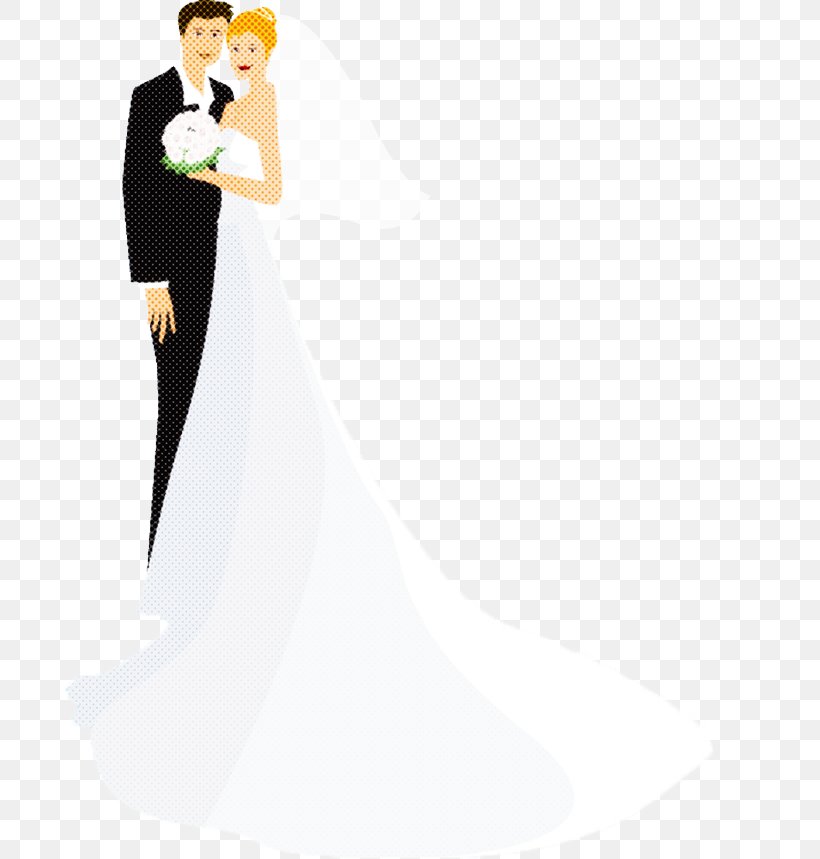 Bride And Groom Cartoon, PNG, 700x859px, Wedding, Bridal Clothing, Bride,  Bridegroom, Bridesmaid Download Free