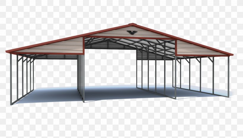Roof Building Carport Barn Garage, PNG, 3807x2160px, Roof, Aluminium, Barn, Building, Canopy Download Free