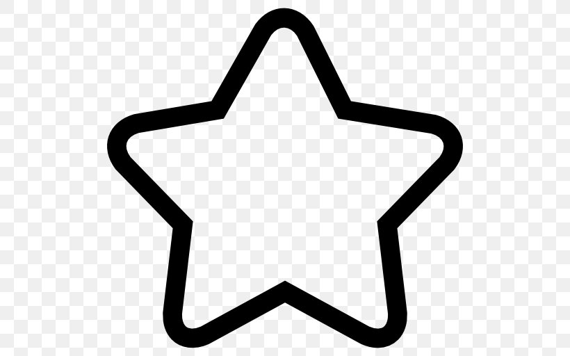 Shape Star Clip Art, PNG, 512x512px, Shape, Area, Black And White, Fivepointed Star, Mathematics Download Free