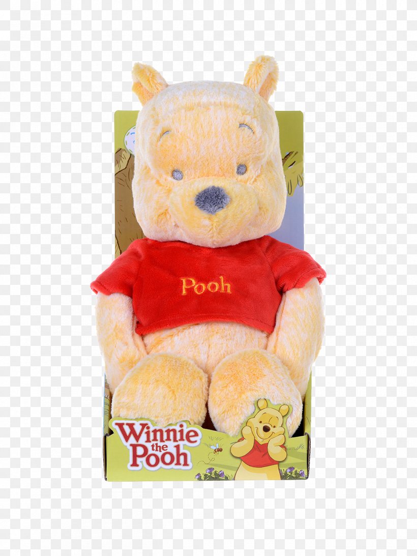 Winnie The Pooh Eeyore Winnie-the-Pooh Tigger Stuffed Animals & Cuddly Toys, PNG, 1350x1800px, Watercolor, Cartoon, Flower, Frame, Heart Download Free