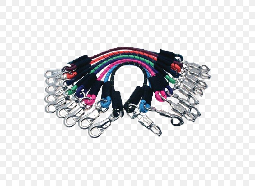 Horse KM Elite Bungee Tie Necktie Bungee Cords KM Elite Premium Stall Chain, PNG, 600x600px, Horse, Bungee Cords, Cable, Clothing, Electronics Accessory Download Free