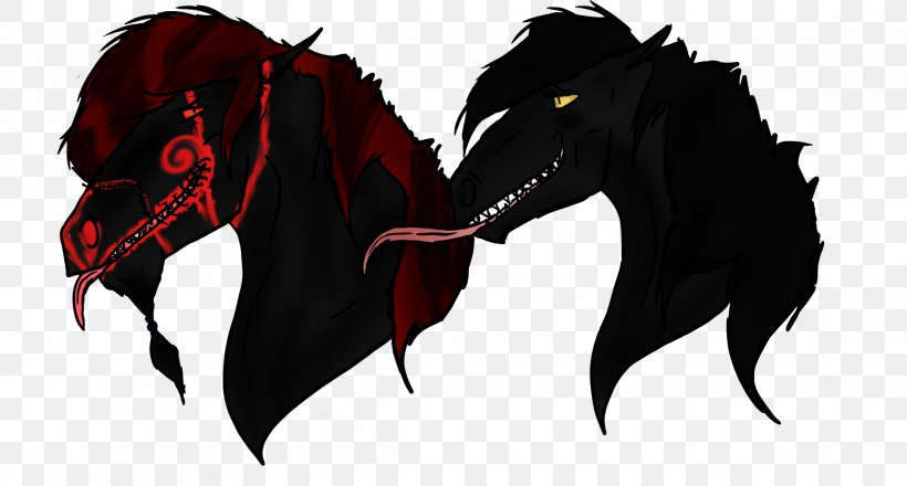 Mustang Freikörperkultur Neck Snout Demon, PNG, 2280x1226px, Mustang, Demon, Dragon, Fictional Character, Head Download Free