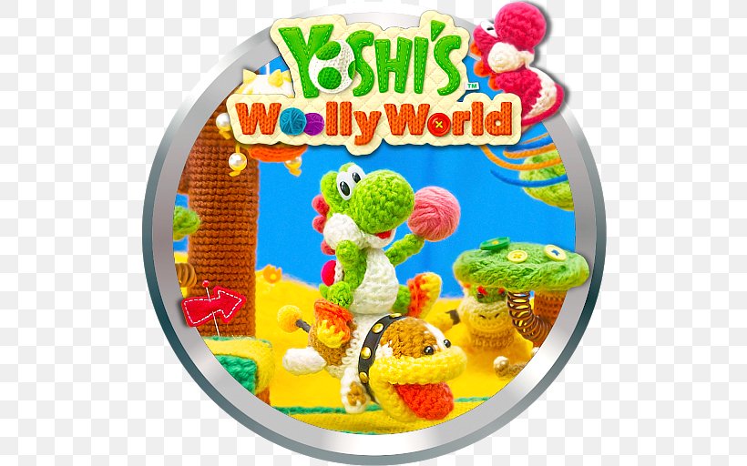 Poochy & Yoshi's Woolly World Mario & Yoshi Wii U, PNG, 512x512px, Mario Yoshi, Cuisine, Food, Fruit, Goodfeel Download Free