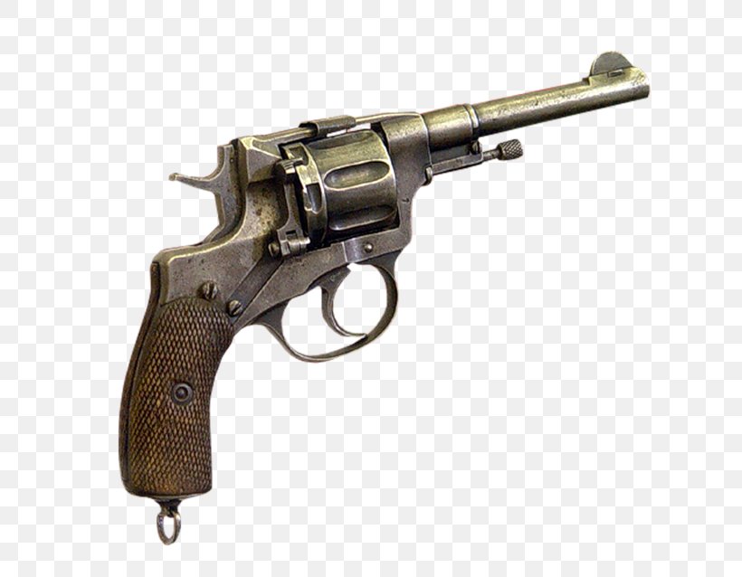 Revolver Firearm Trigger Pistol Nagant M1895, PNG, 800x638px, Revolver, Air Gun, Airsoft, Ammunition, Firearm Download Free