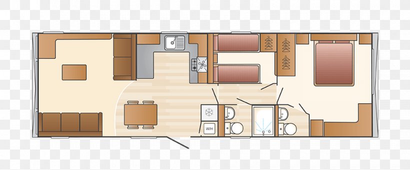 Floor Plan House Table Dining Room, PNG, 1020x425px, Floor Plan, Area, Bed, Bedroom, Caravan Download Free