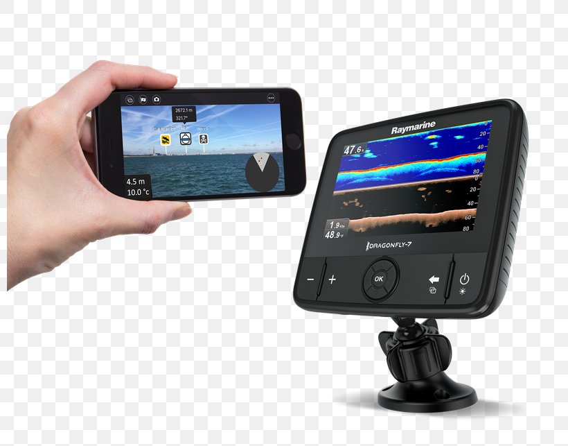 GPS Navigation Systems Raymarine Dragonfly PRO Fish Finders Raymarine Plc Chartplotter, PNG, 800x643px, Gps Navigation Systems, Chartplotter, Chirp, Display Device, Electronic Device Download Free