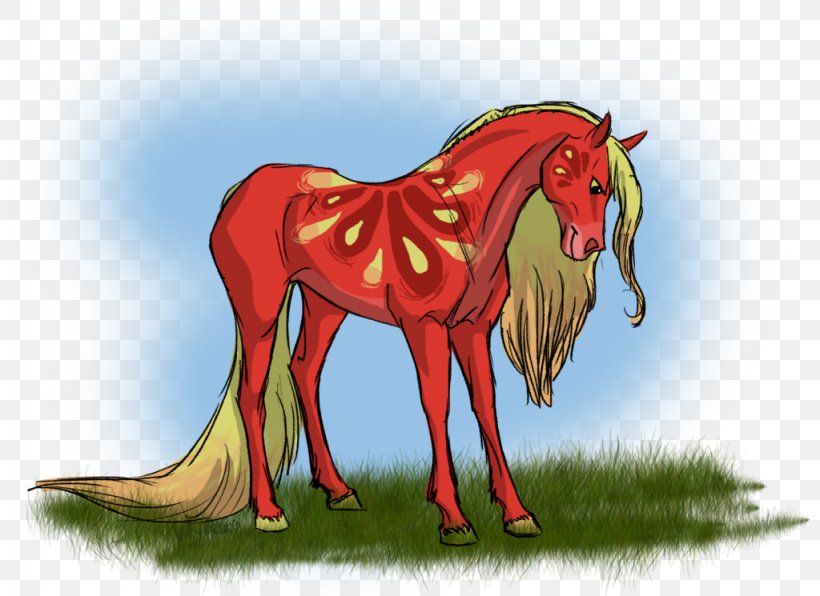 Mane Mustang Foal Pony Stallion, PNG, 1024x745px, Mane, Cartoon, Fictional Character, Foal, Halter Download Free