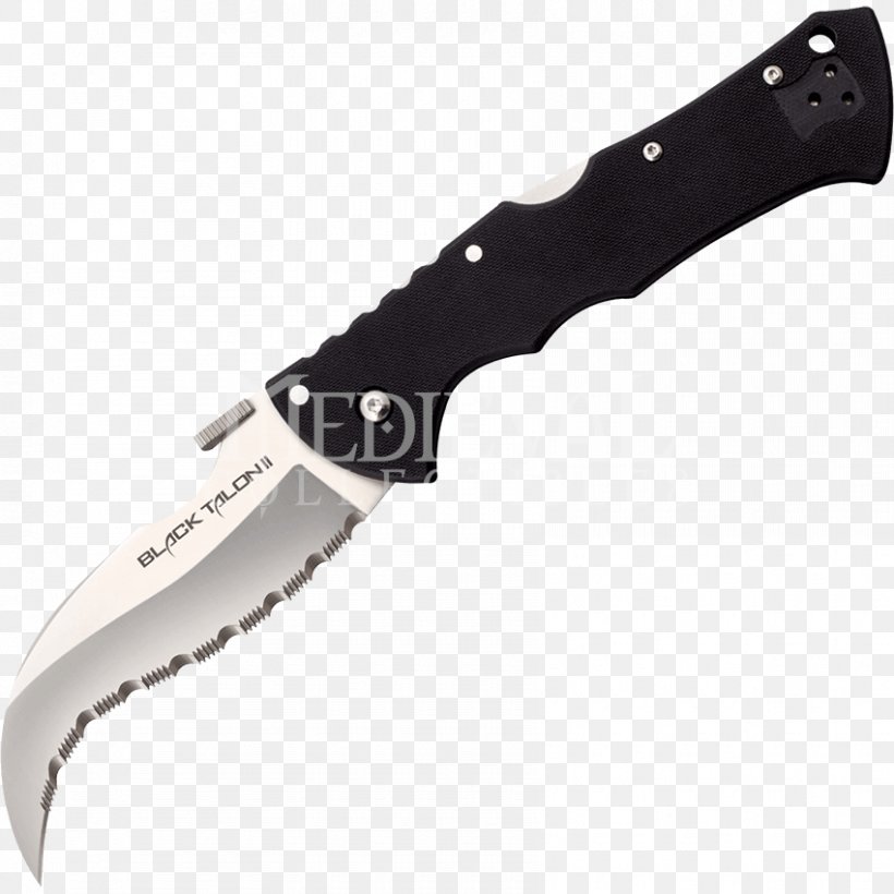 Pocketknife Cold Steel Serrated Blade Sword, PNG, 850x850px, Knife, Black Talon Ii, Blade, Bowie Knife, Cold Steel Download Free