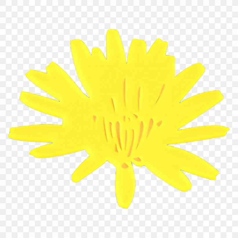 Sunflower, PNG, 1200x1200px, Yellow, Dandelion, Flower, Gerbera, Petal Download Free