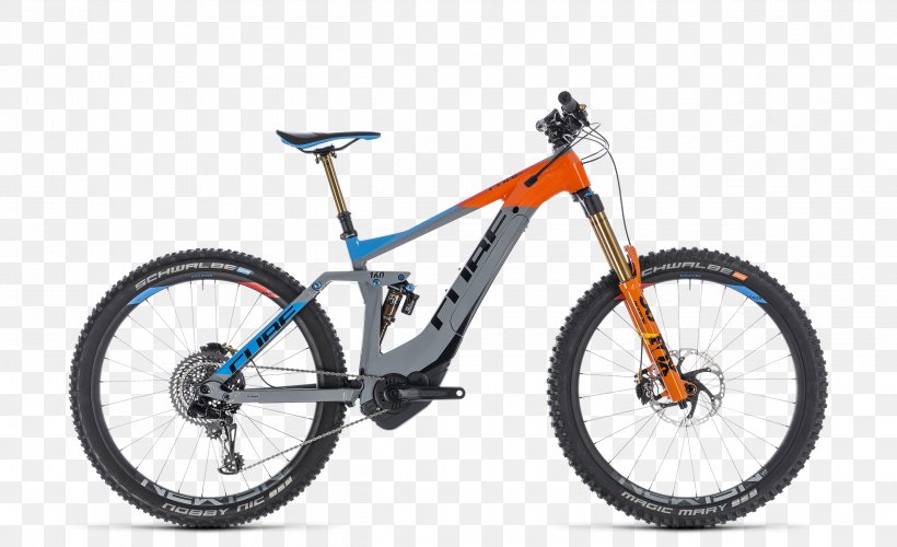Cube Bikes Electric Bicycle Mountain Bike CUBE 2019, PNG, 2500x1525px, 275 Mountain Bike, 2018, Cube Bikes, Action Team, Automotive Exterior Download Free