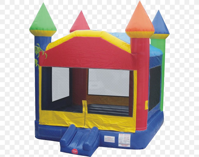 Inflatable Bouncers House Rainbow Shops Playground Slide, PNG, 579x650px, Inflatable Bouncers, Balloon, Castle, Child, Dollhouse Download Free