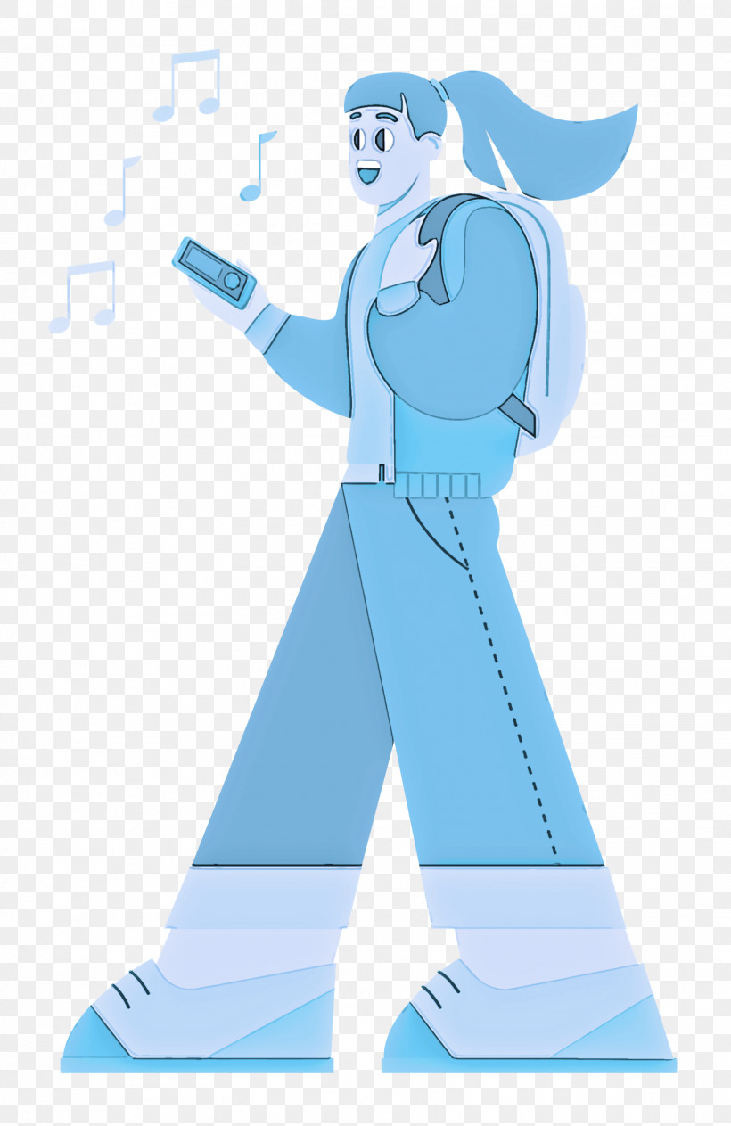 Listening Music, PNG, 1623x2500px, Listening Music, Cartoon, Character, Costume, Costume Design Download Free