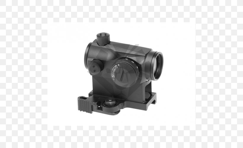 Red Dot Sight Reflector Sight Weapon Weaver Rail Mount, PNG, 500x500px, Watercolor, Cartoon, Flower, Frame, Heart Download Free