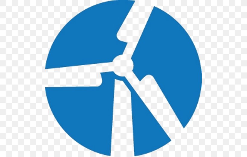 Wind Farm Wind Power Wind Turbine Renewable Energy, PNG, 520x520px, Wind Farm, Area, Blue, Brand, Electric Blue Download Free