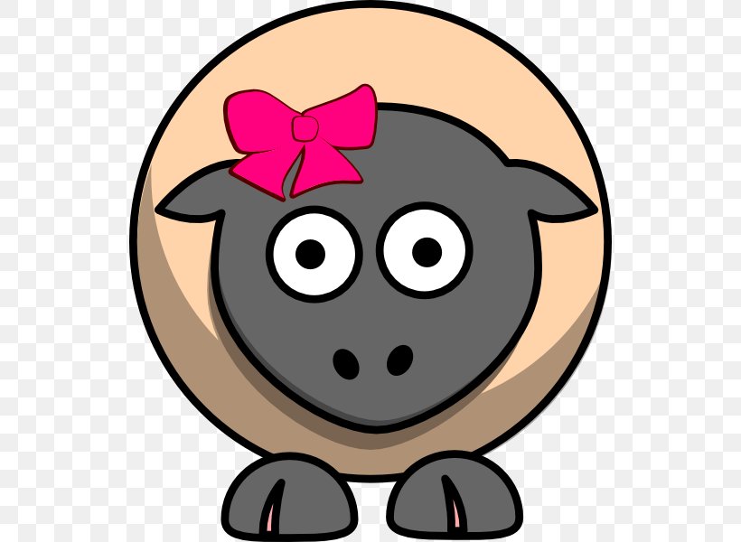 Cartoon Sheep, PNG, 534x600px, Sheep, Cap, Cartoon, Cheek, Drawing Download Free