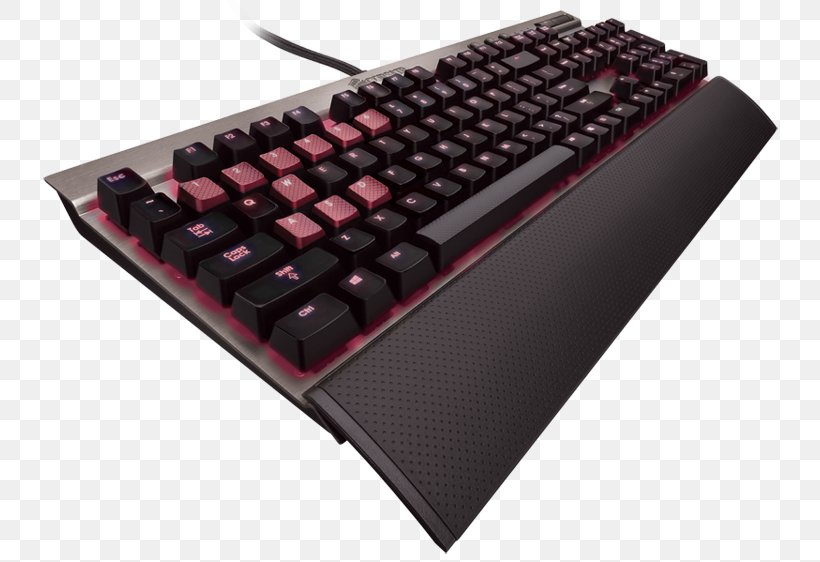 Computer Keyboard Computer Mouse Corsair Gaming K68 RGB Mechanical English, PNG, 750x562px, Computer Keyboard, Backlight, Cherry, Computer Component, Computer Mouse Download Free