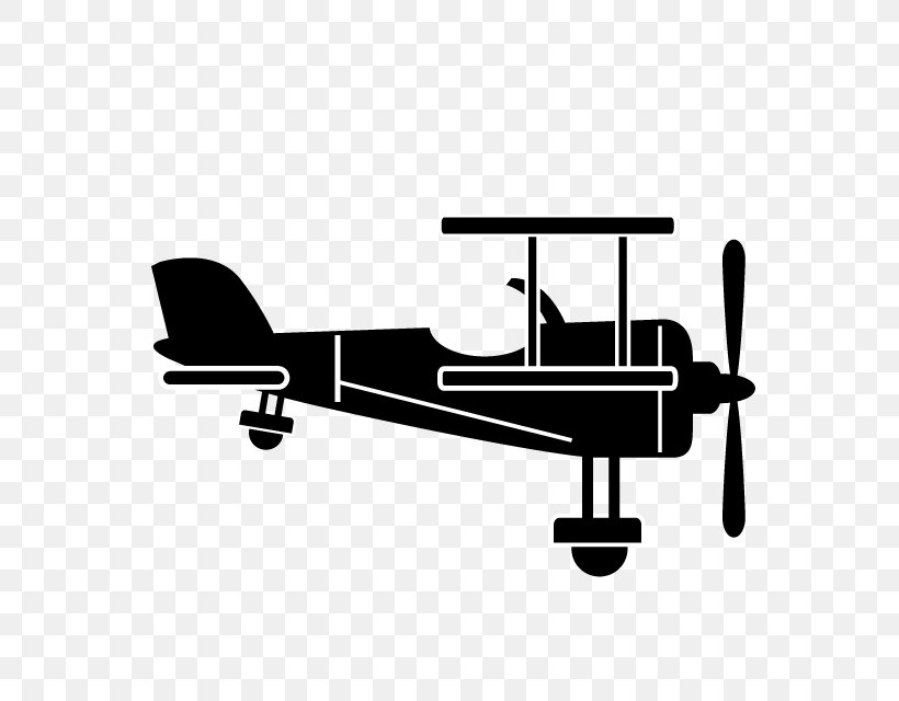 Helicopter Rotor Airplane Clip Art Product, PNG, 640x640px, Helicopter Rotor, Aircraft, Airplane, Black And White, Helicopter Download Free