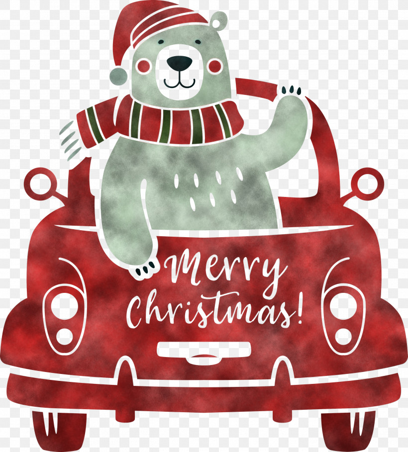 Merry Christmas Car, PNG, 2704x3000px, Merry Christmas Car, Christmas Ornament, Holiday Ornament, Interior Design, Riding Toy Download Free