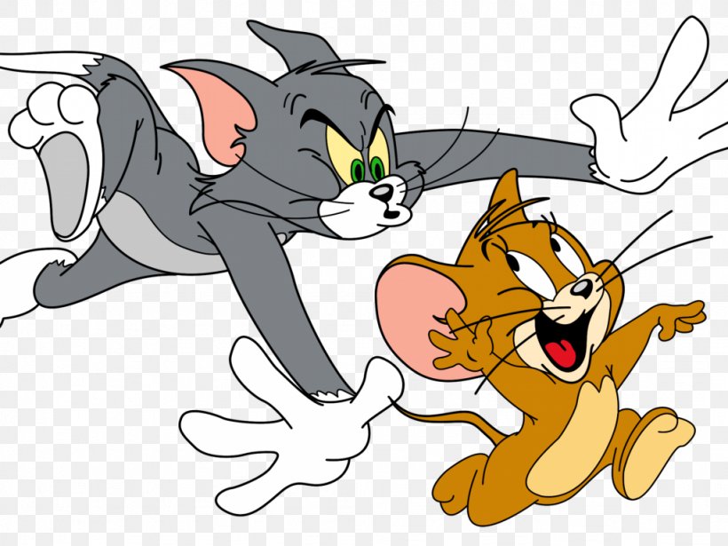 Tom Cat Jerry Mouse Tom And Jerry Cartoon Sticker, PNG, 1024x768px, Tom Cat, Animal Figure, Animated Cartoon, Animated Film, Animated Series Download Free