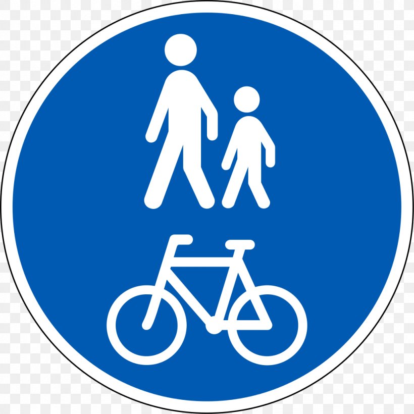 Traffic Sign Long-distance Cycling Route Cyclist Bicycle Road, PNG, 1024x1024px, Traffic Sign, Area, Bicycle, Bicycle Boulevard, Blue Download Free